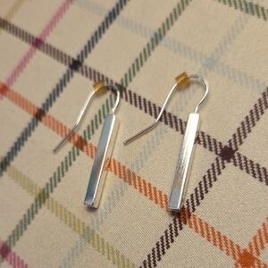 Elegant Silver Drop Earrings